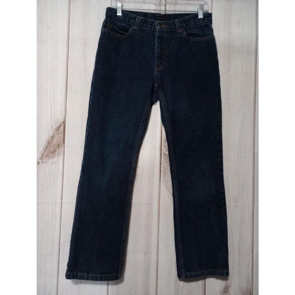 The Limited Jeans Ladies 8 Short Dark Wash Straight‎ Leg